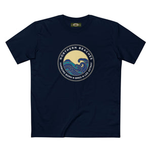 Harbord Born and Bred Northern Beaches Sydney Australia Printed Logo T-Shirt Printify