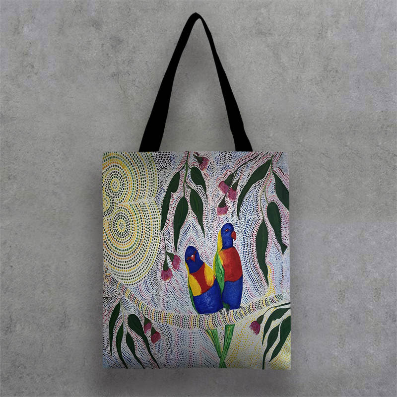 Colourful Canvas Totes Sydney By the Sea Art Designs Customisation - Lost Manly Shop