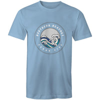 Northern Beaches Ocean Vibe custom logo printed on AS Colour Staple - Mens T-Shirt 