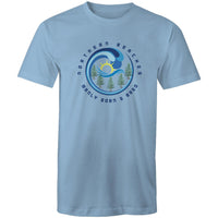 Manly Born n Bred Northern Beaches Sydney Australia Printed Logo T-Shirt Ogo Merch