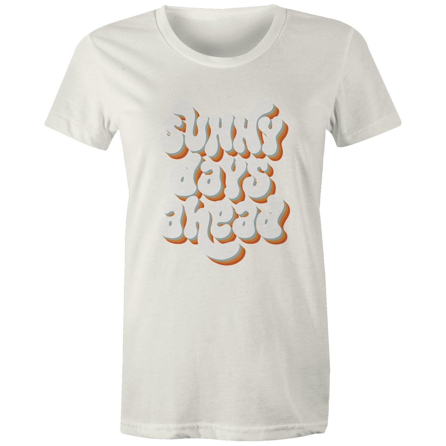 Women's Maple Tee Sunny Days Ahead 