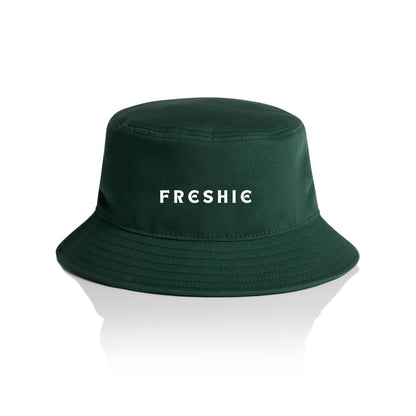 AS Colour Bucket Hat FRESHIE custom logo white font 