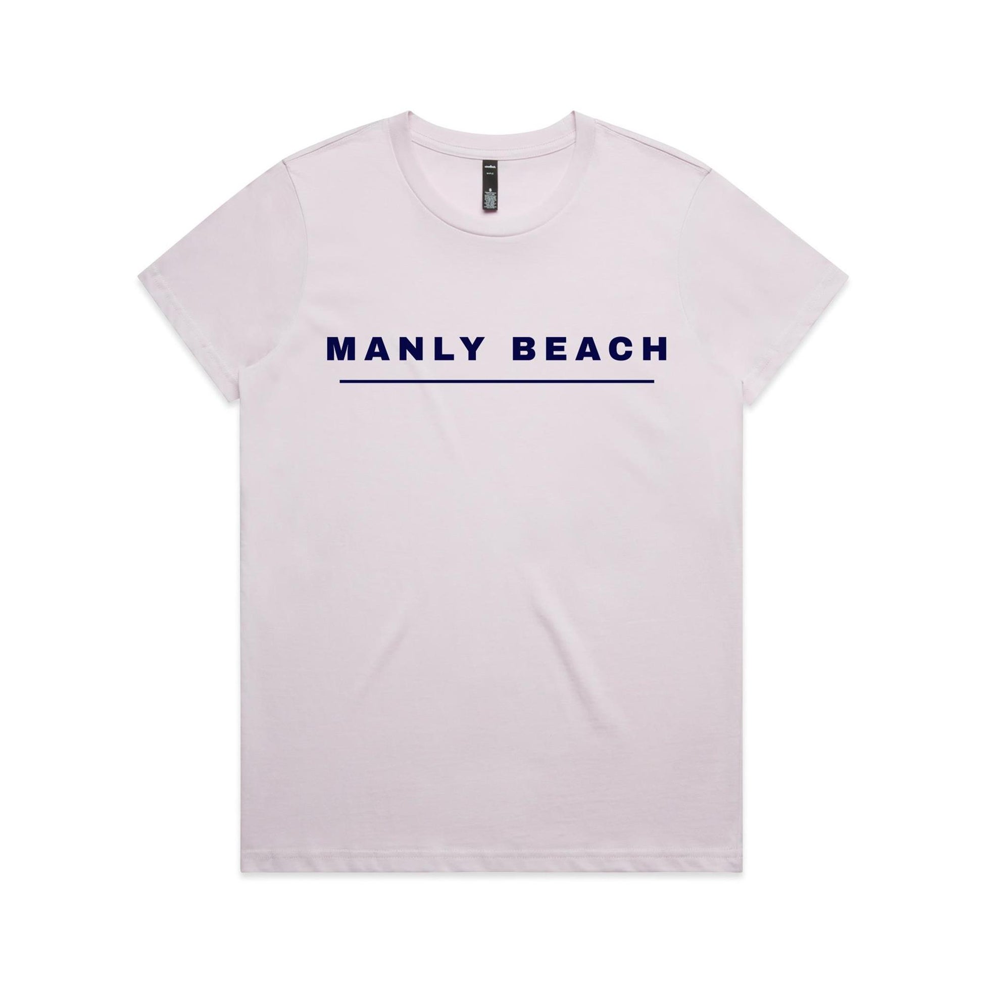 Lost Manly Custom Manly Beach Logo Edition AS Colour Women's Maple Tee - Lost Manly Shop