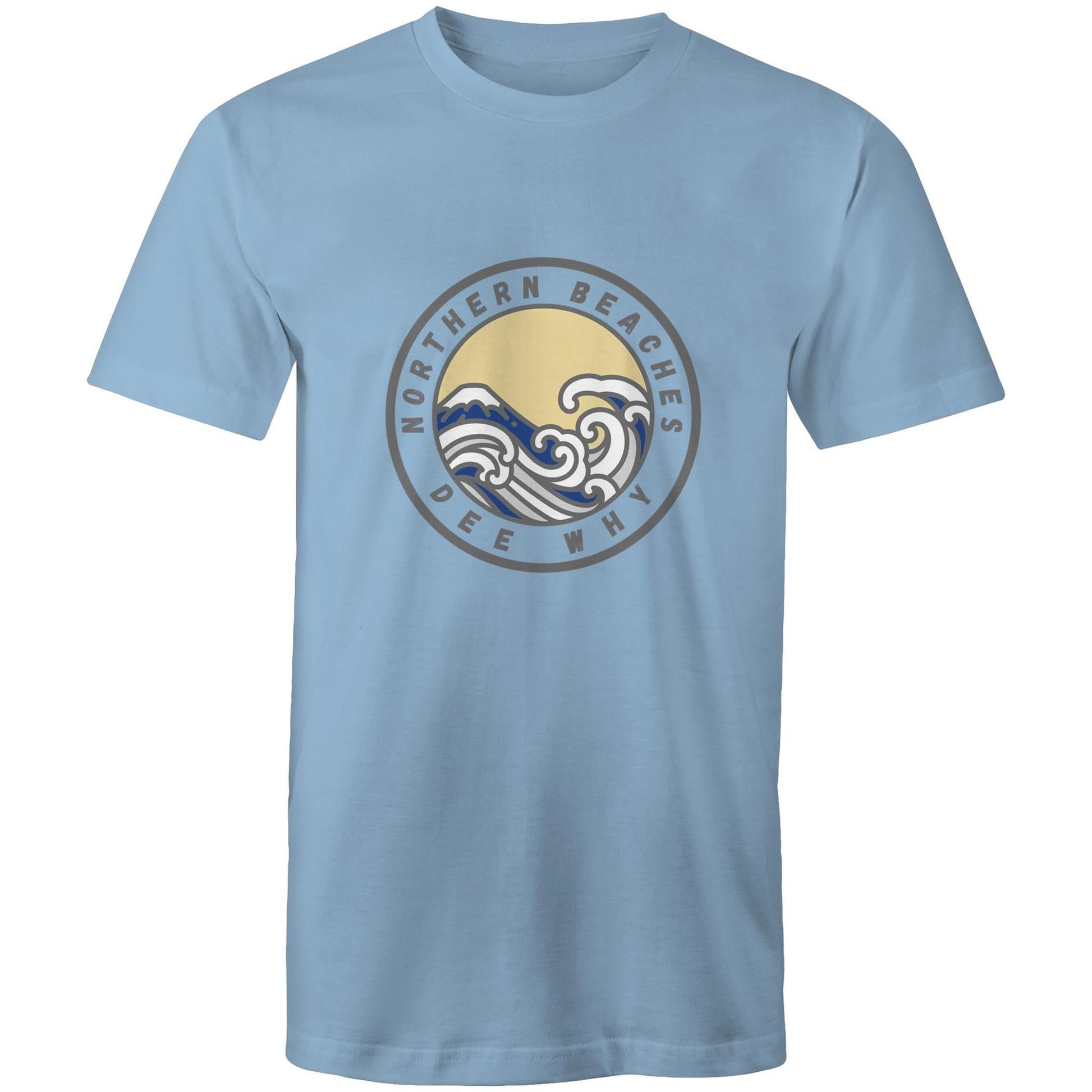AS Colour Staple - Mens T-Shirt Dee Why logo front - Lost Manly Shop