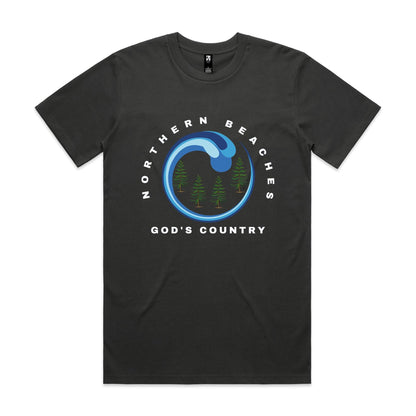 Lost Manly custom logo God's Country edition AS Colour - Classic Tee - Lost Manly Shop