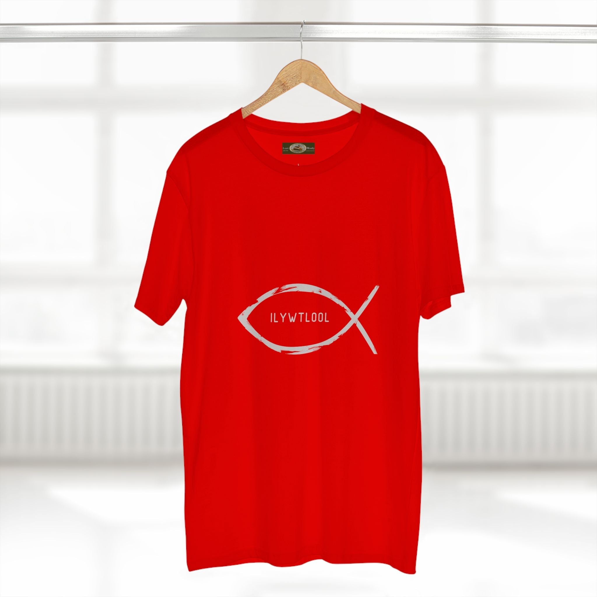 Christian Fish acronym (ILYWTLOOL) custom logo Printify