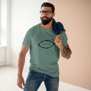 Christian Fish Acronym Adult Tee Printify