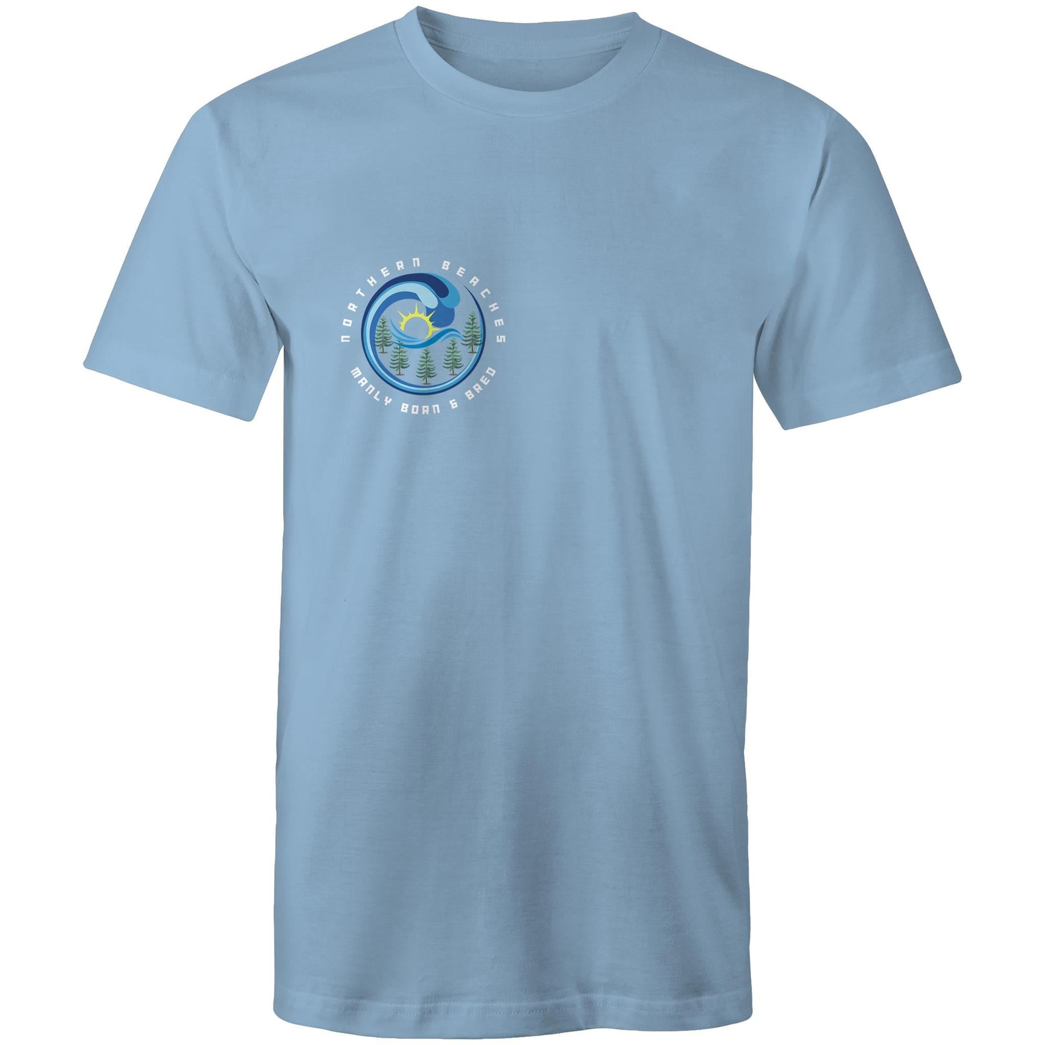 Manly Born n Bred Northern Beaches Sydney Australia Printed Logo T-Shirt Ogo Merch