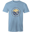 Mens Cotton T-Shirt Northern Beaches Collaroy logo - Lost Manly Shop