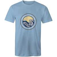 Mens Cotton T-Shirt Northern Beaches Collaroy logo - Lost Manly Shop