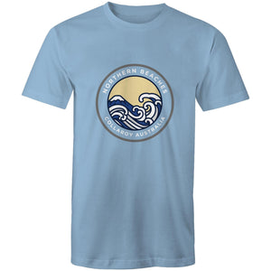 Mens Cotton T-Shirt Northern Beaches Collaroy logo - Lost Manly Shop