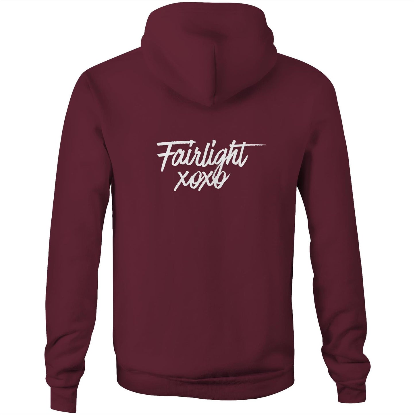 Lost Manly Stencil Hoodie Fairlight XOXO Custom Logo Edition