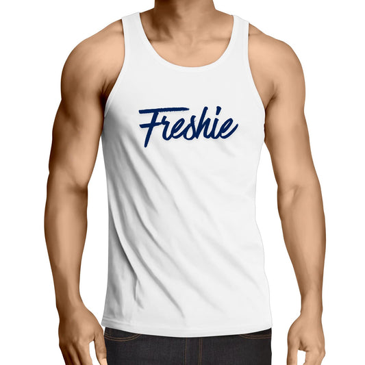 Lost Manly Singlet Freshie Custom Logo Edition