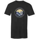 Cotton Tall Tee T-Shirt Northern Beaches Collaroy logo - Lost Manly Shop