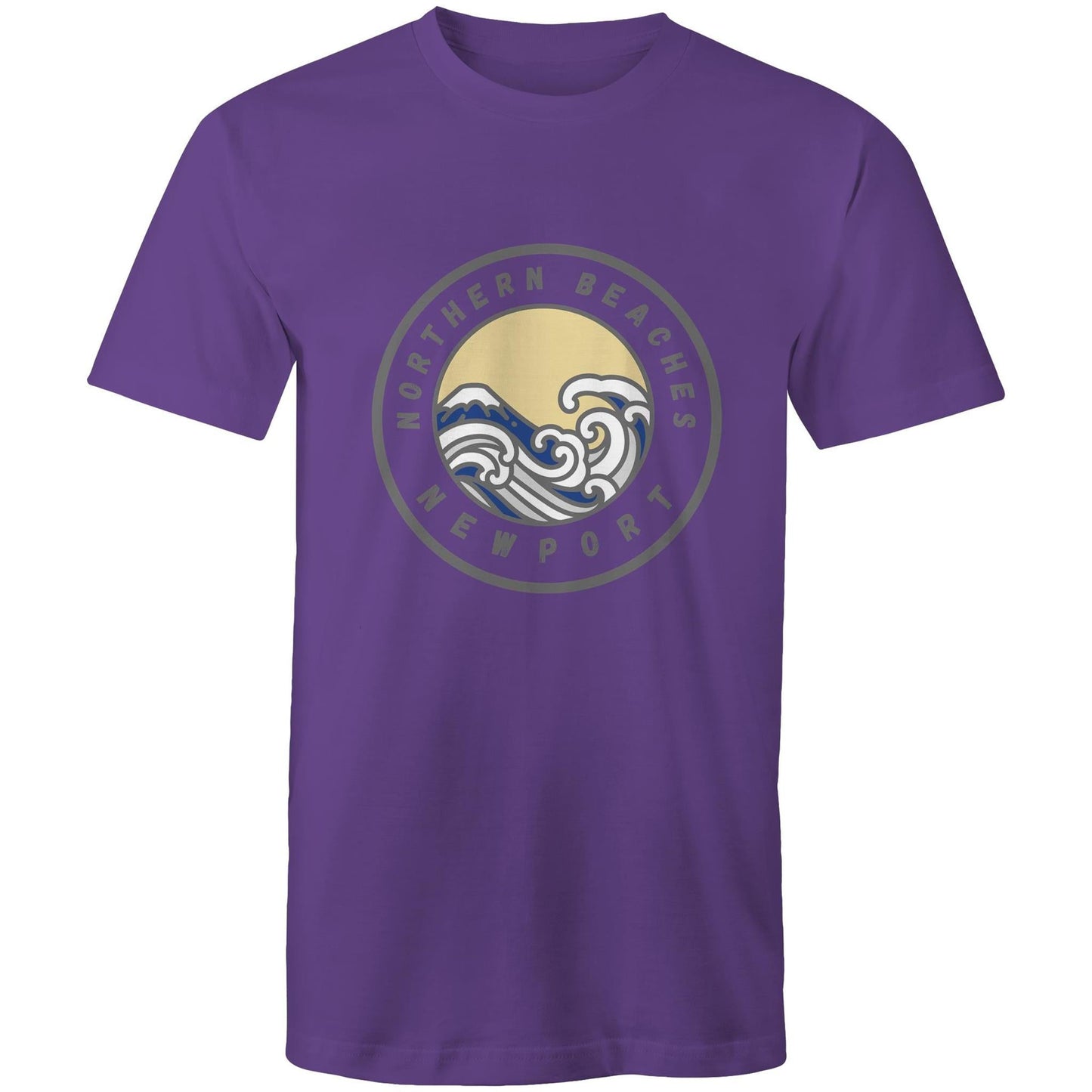 AS Colour Staple - Mens T-Shirt Newport logo front - Lost Manly Shop