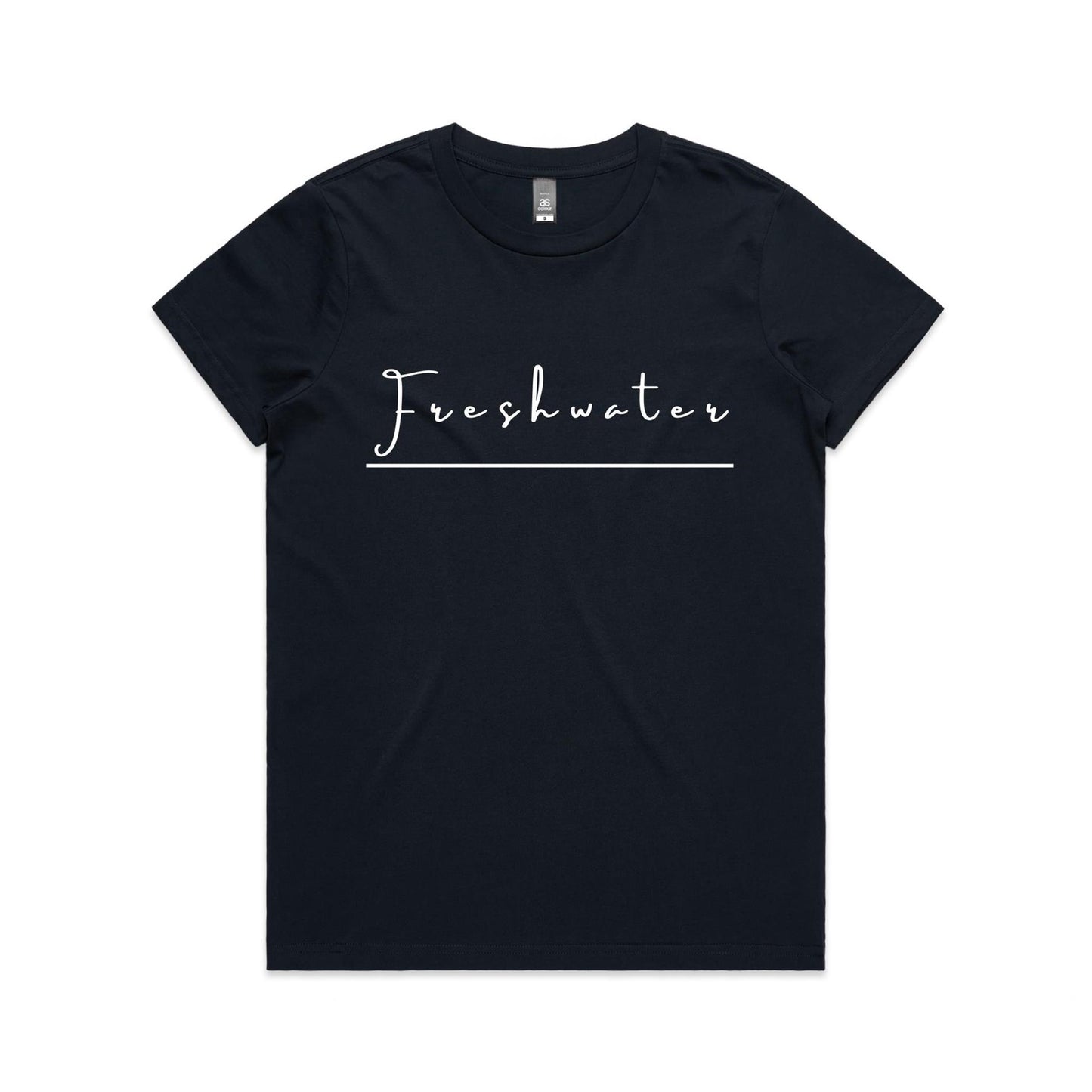 Lost Manly custom logo Freshwater edition AS Colour Women's Maple Tee - Lost Manly Shop