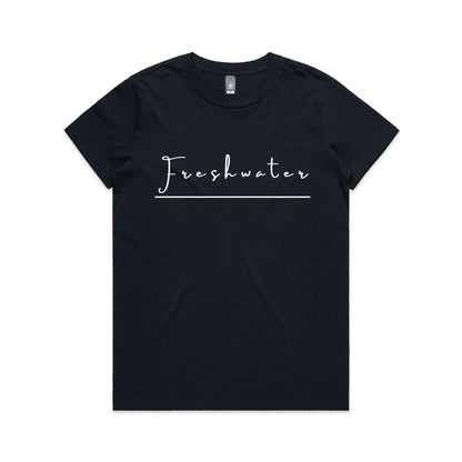 Lost Manly custom logo Freshwater edition AS Colour Women's Maple Tee - Lost Manly Shop