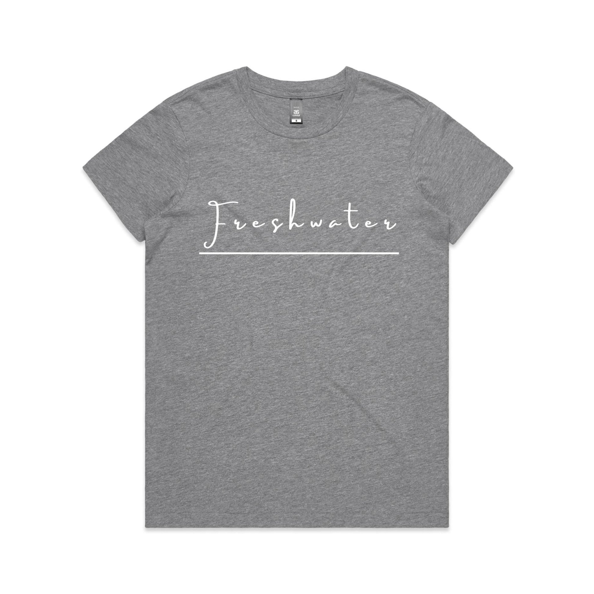 Lost Manly custom logo Freshwater edition AS Colour Women's Maple Tee - Lost Manly Shop