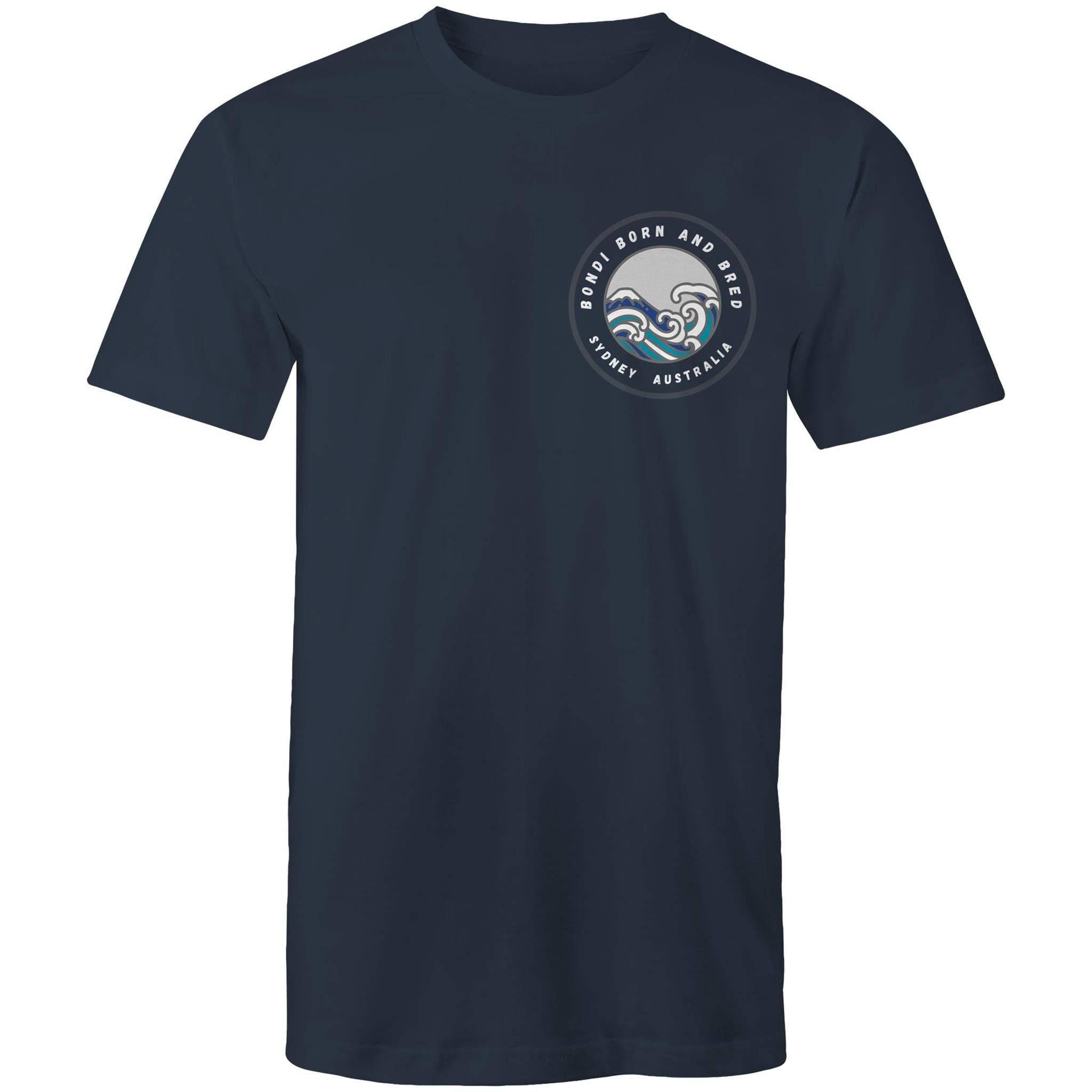 AS Colour Staple - Mens T-Shirt Bondi Born and Bred custom logo front and back (Copy) Ogo Merch