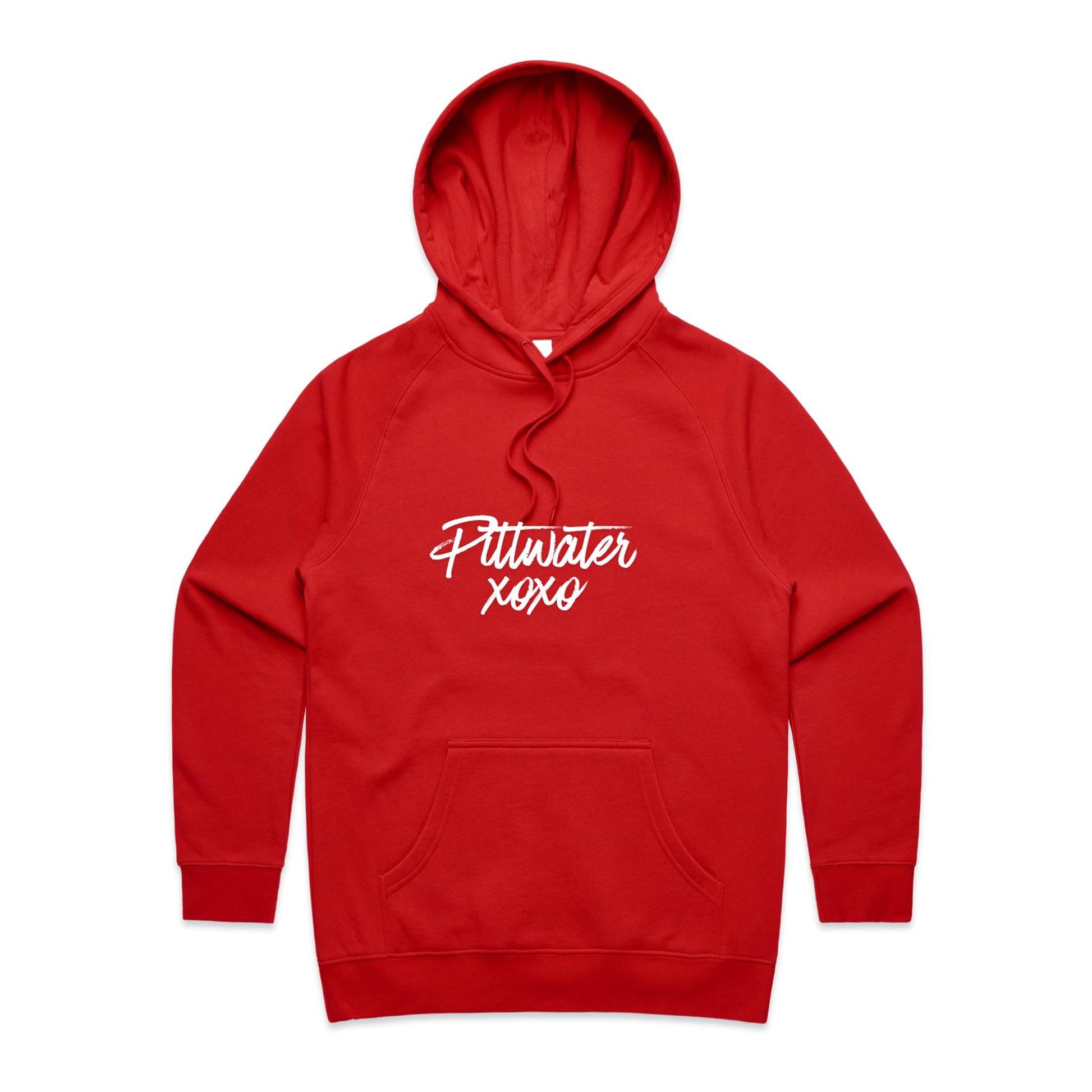 Lost Manly Women's Hoodie Pittwater xoxo custom logo edition - Lost Manly Shop