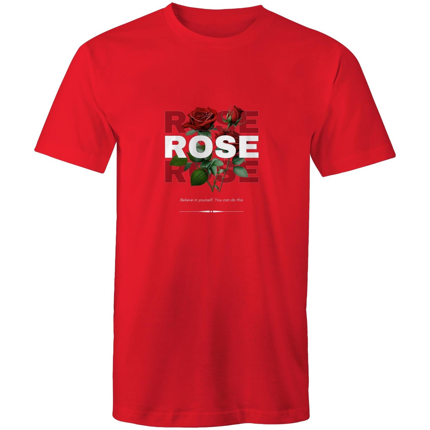Mens T-Shirt Rose custom logo 