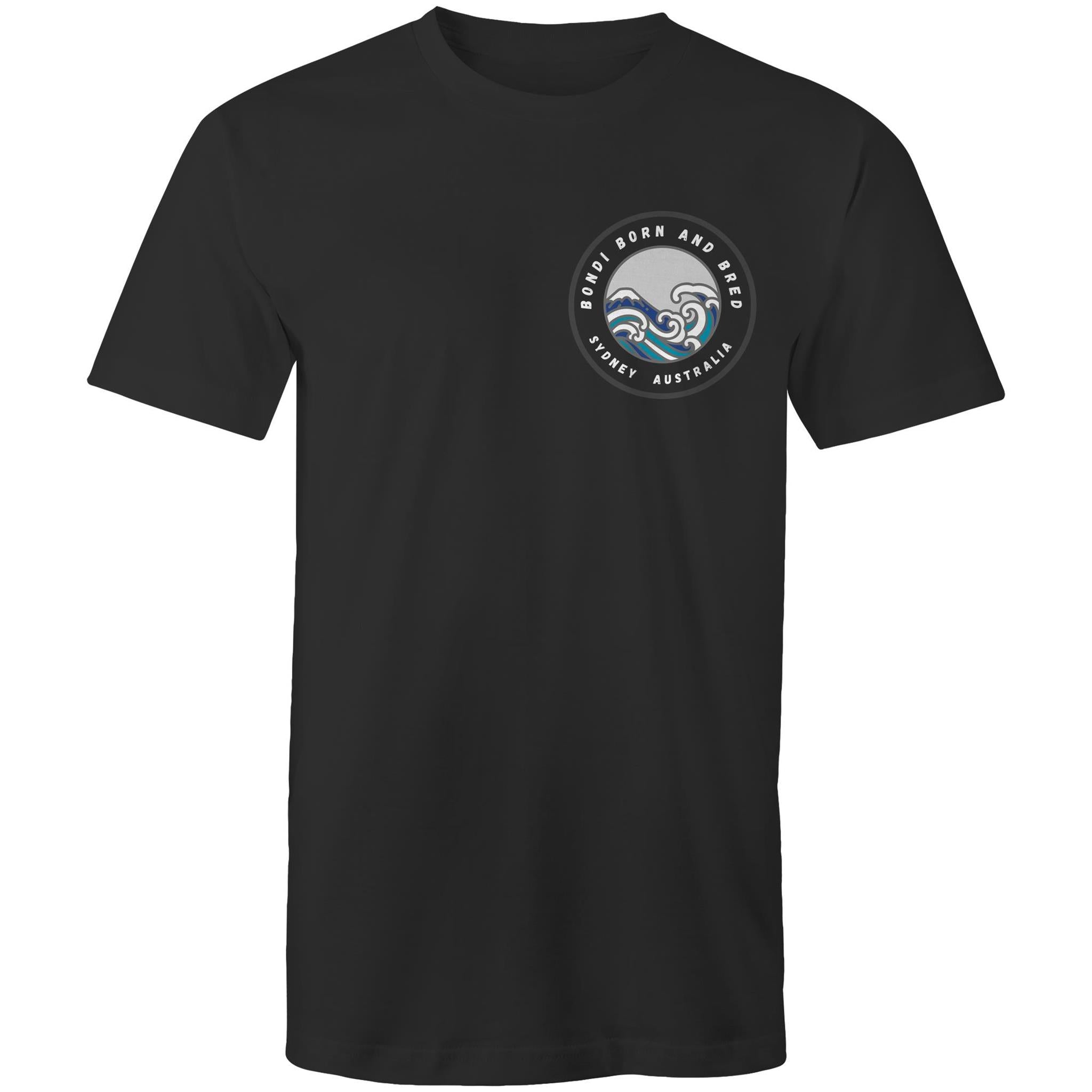 AS Colour Staple - Mens T-Shirt Bondi Born and Bred custom logo front and back (Copy) Ogo Merch