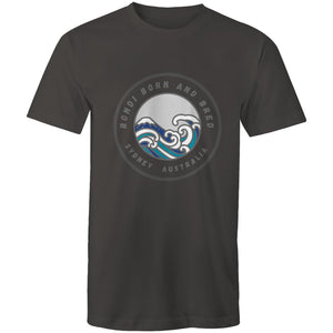 AS Colour Staple - Mens T-Shirt Bondi Born and Bred custom logo front Ogo Merch