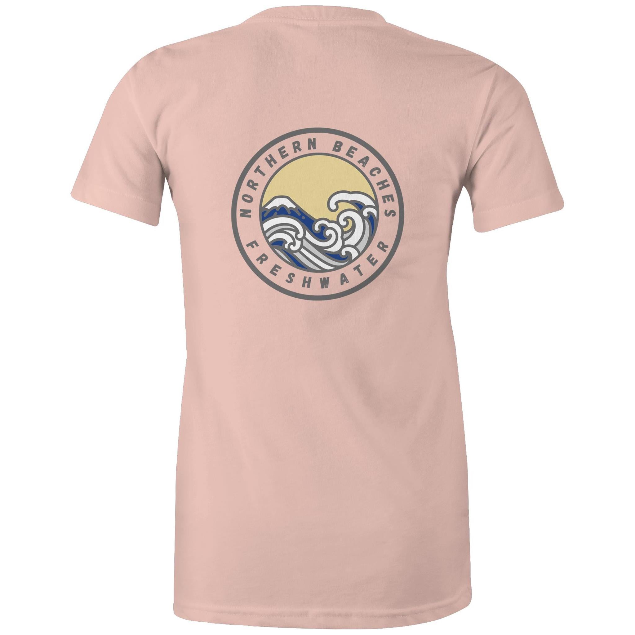 AS Colour Cotton Women's Maple Tee Freshwater logo - Lost Manly Shop