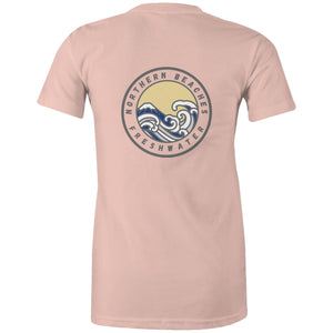 AS Colour Cotton Women's Maple Tee Freshwater logo - Lost Manly Shop