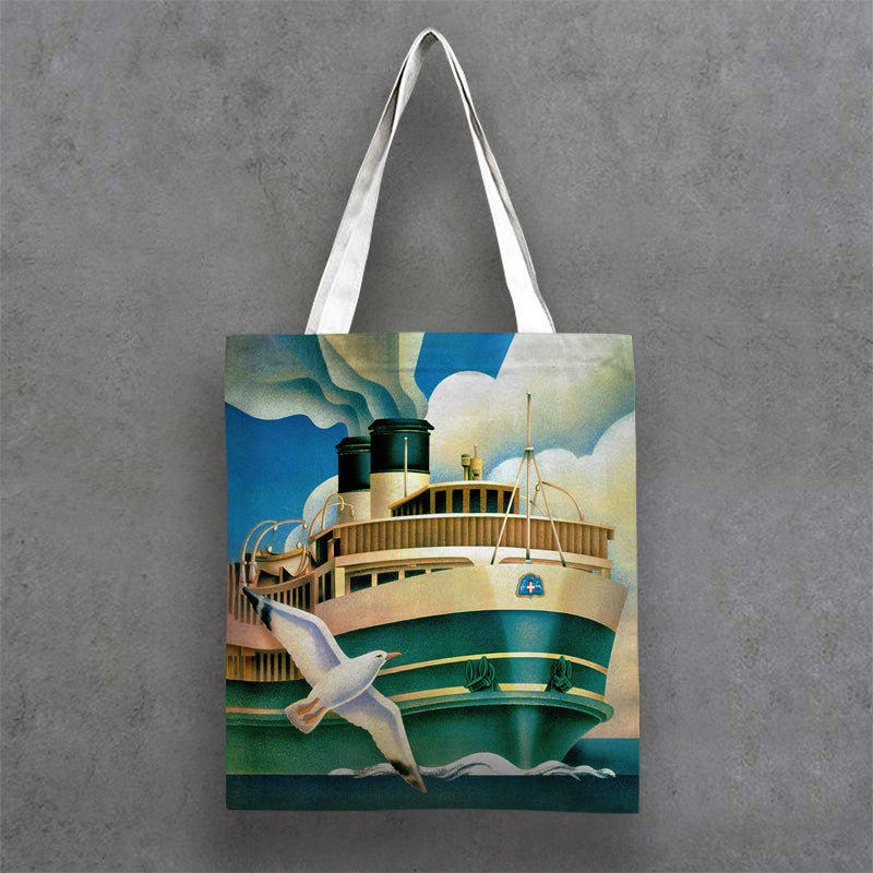 Lost Manly Canvas Tote Bag — Northern Beaches Coastal Design - Lost Manly Shop