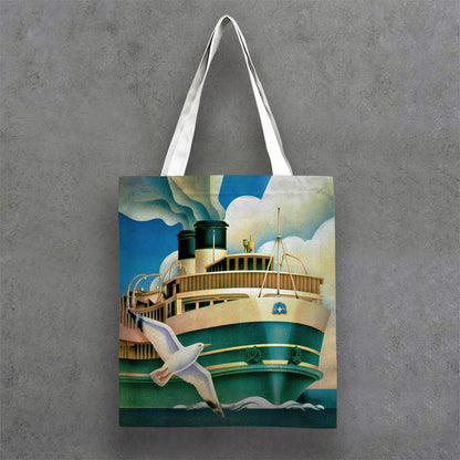 Lost Manly Canvas Tote Bag — Northern Beaches Coastal Design - Lost Manly Shop