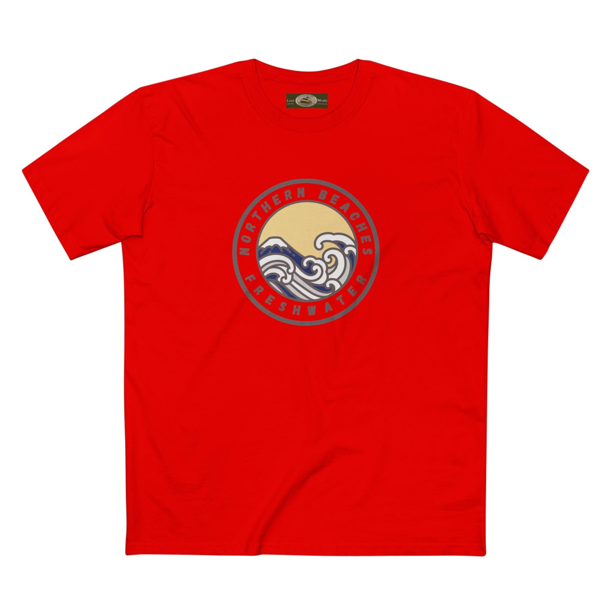 Northern Beaches Sydney Australia custom logo T-Shirt Printify