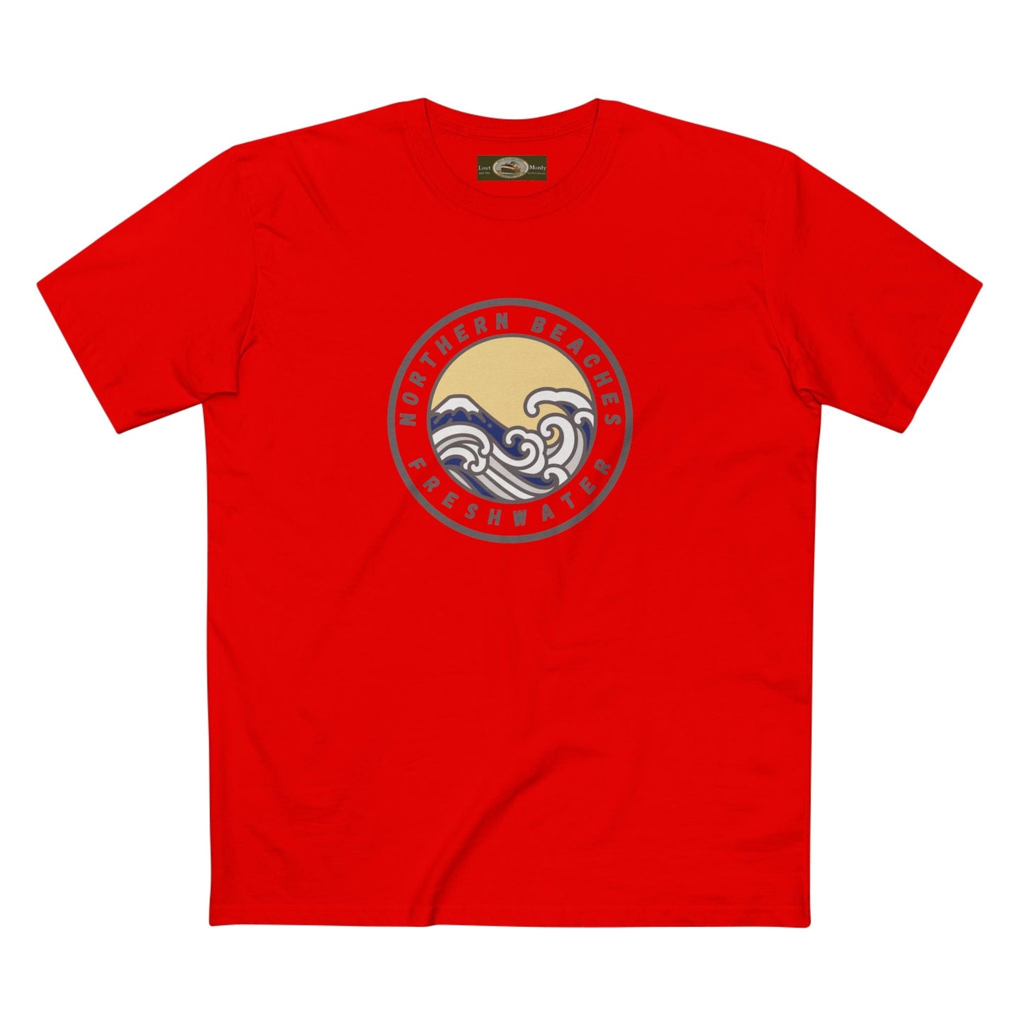 Northern Beaches Sydney Australia custom logo T-Shirt Printify
