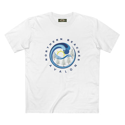 Lost Manly Northern Beaches original Avalon Custom Logo edition T-Shirt - Lost Manly Shop