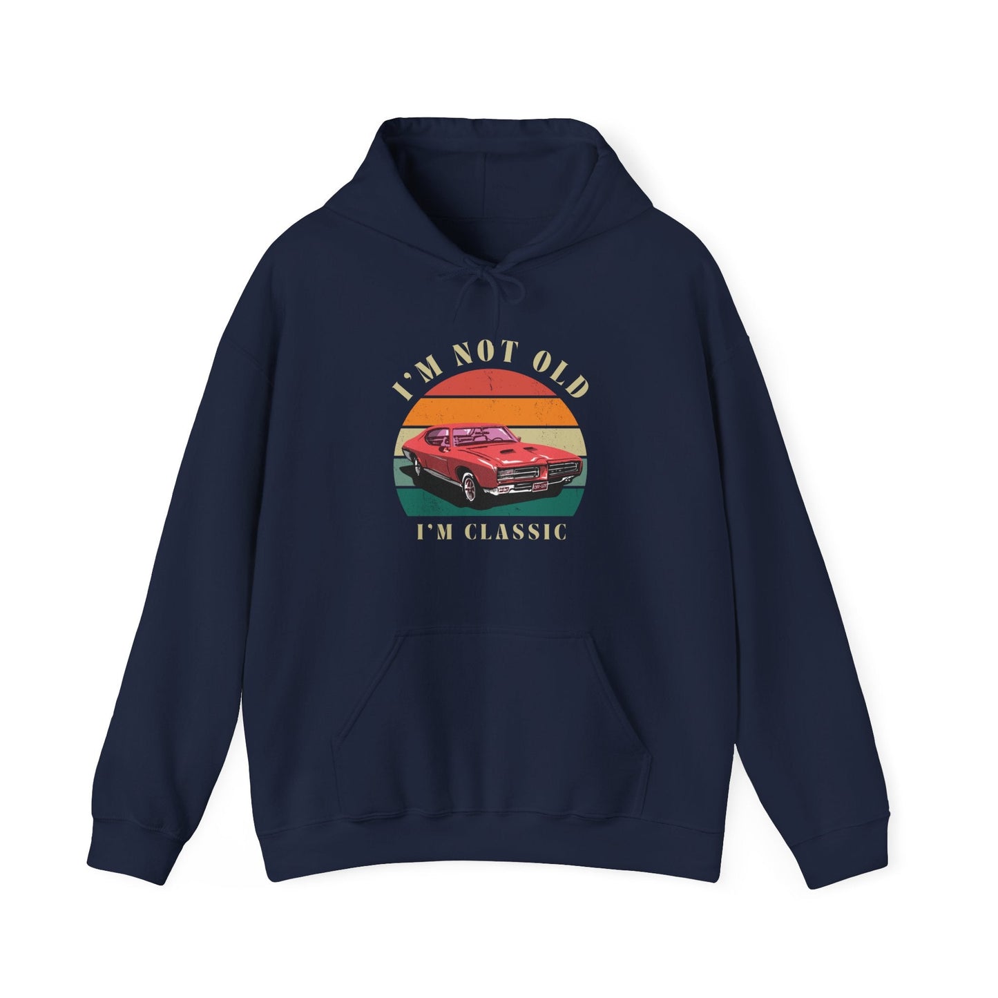 Vintage Classic Humour Logo Hoodie 