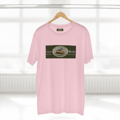 Lost Manly T-Shirt Original Lost Manly Trademark Custom Logo Limited Edition - Lost Manly Shop