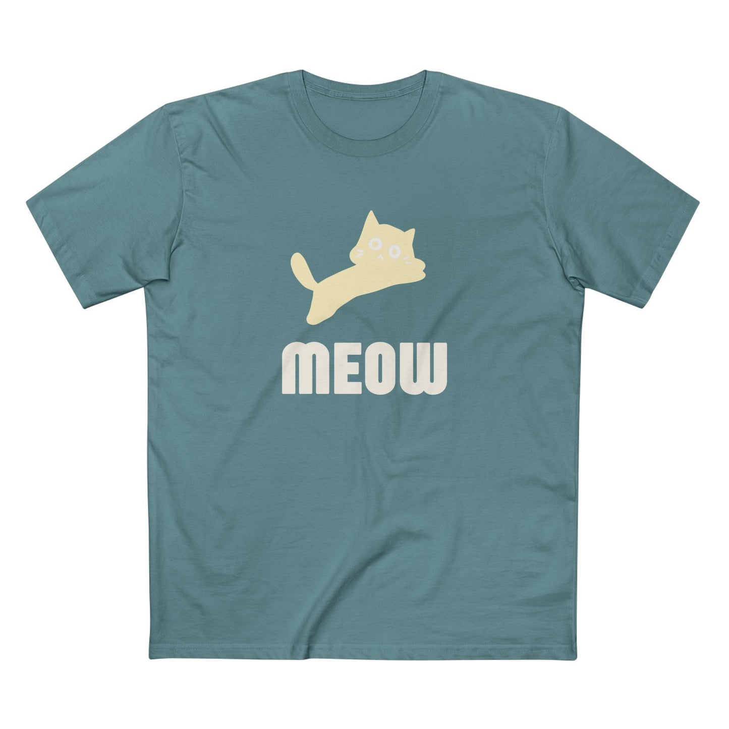 Meow Kitty Graphic Tee - Nostalgic Gen X T-Shirt, Vintage Style Tee, Gift for Generation X, Casual Wear, Retro Shirt 
