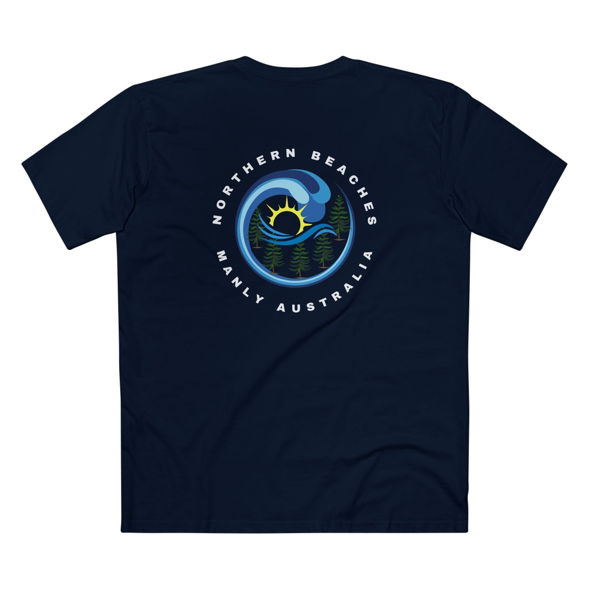 Northern Beaches Sydney Australia custom logo T-Shirt Printify