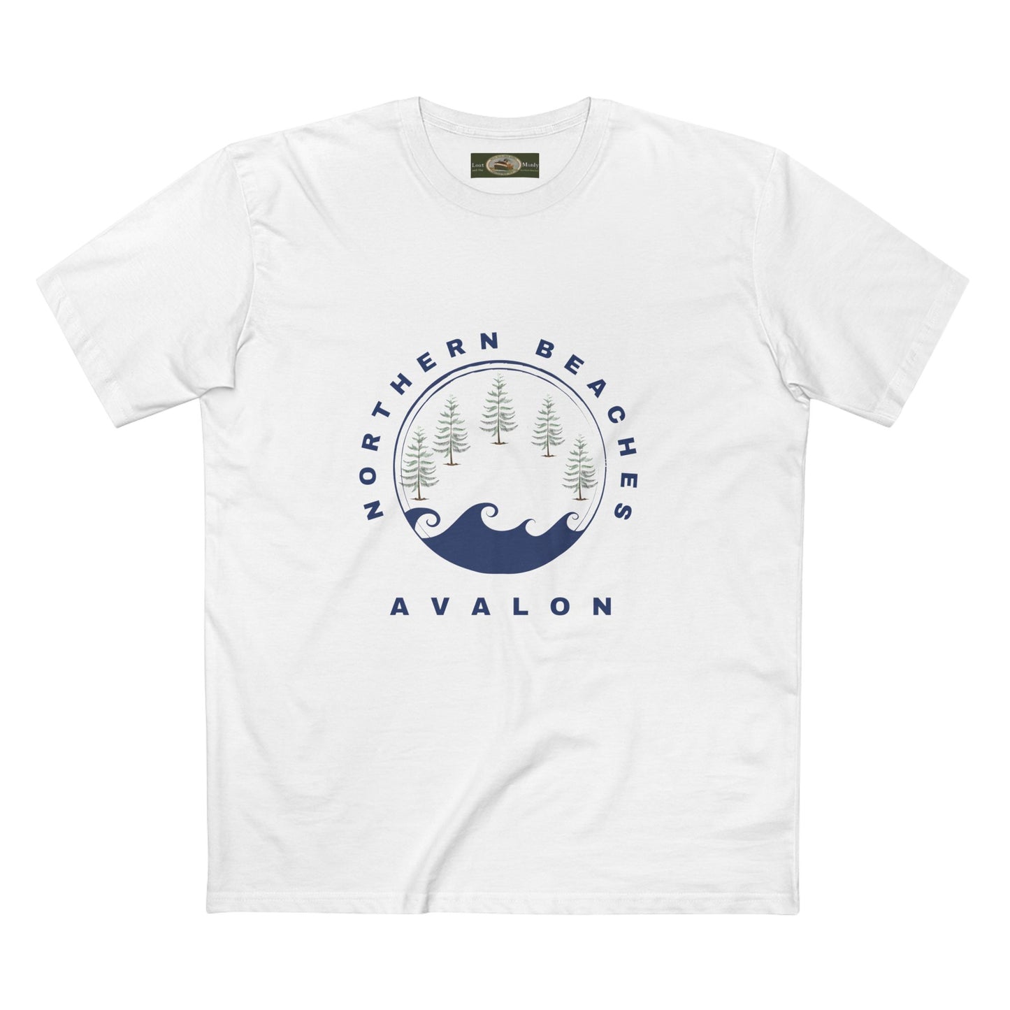 Lost Manly original Avalon Custom Logo edition T-Shirt - Lost Manly Shop