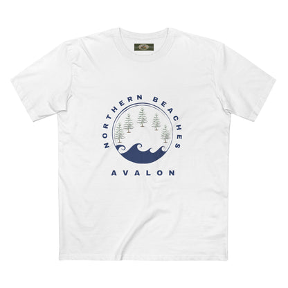 Lost Manly original Avalon Custom Logo edition T-Shirt - Lost Manly Shop