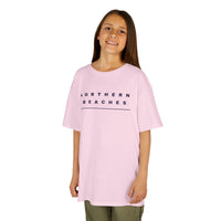 Northern Beaches Kids Heavy Cotton Tee with custom logo design 