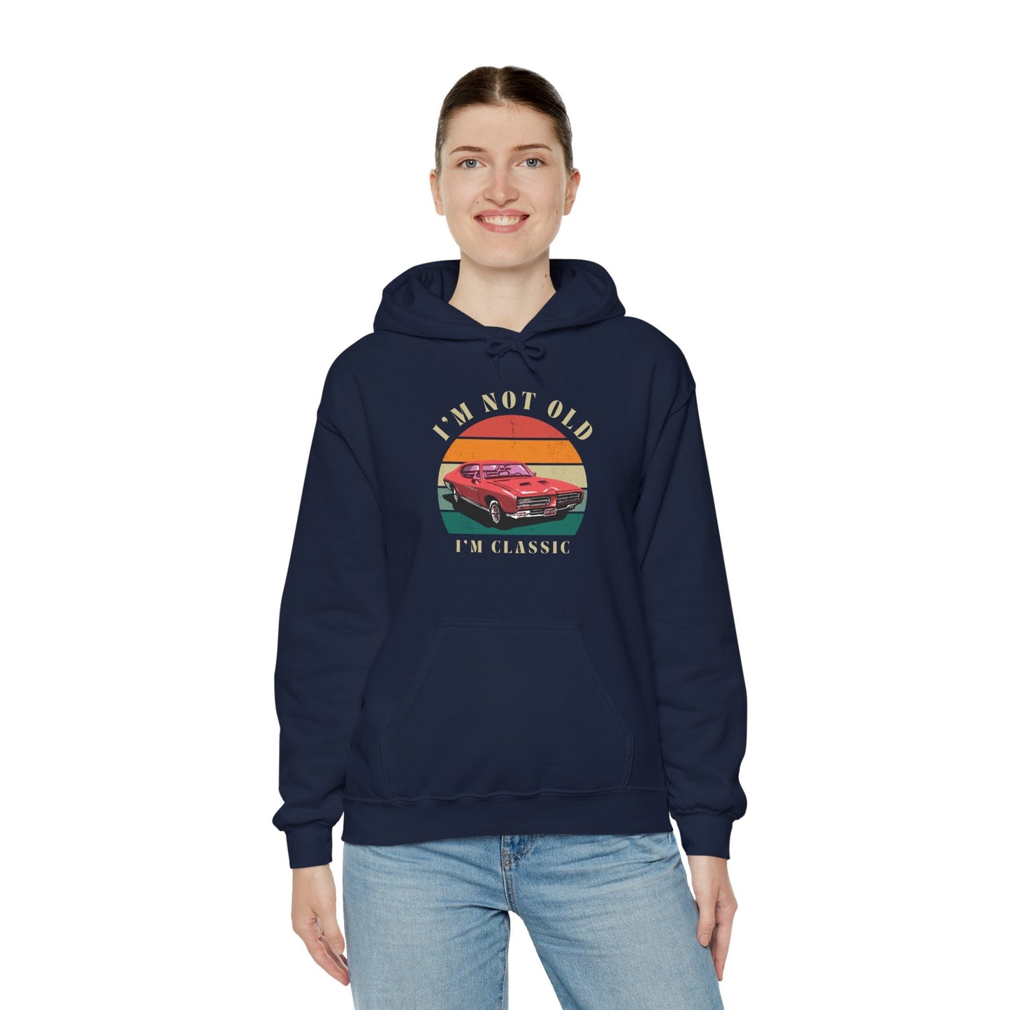 Vintage Classic Humour Logo Hoodie 
