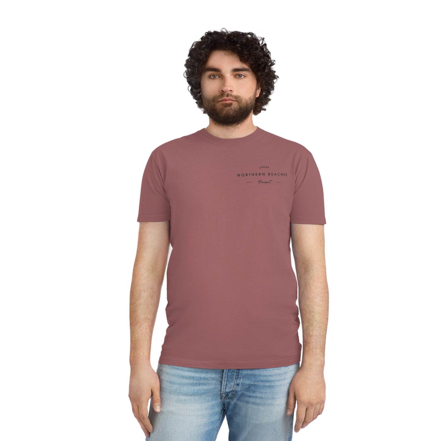 Northern Beaches Newport AS Colour 100% Cotton Unisex Faded Shirt
