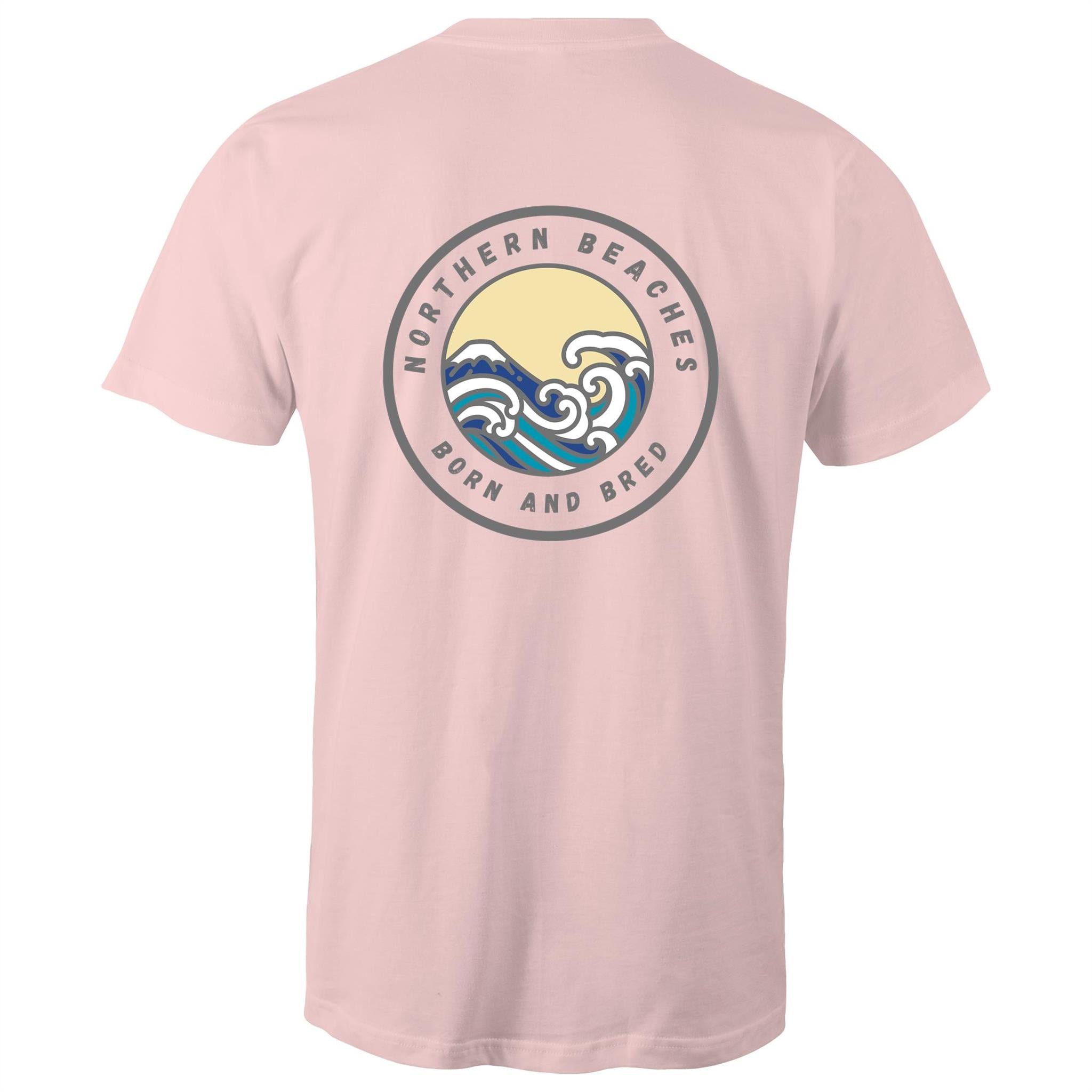 Born and Bred Northern Beaches Sydney Australia Printed Logo T-Shirt Ogo Merch