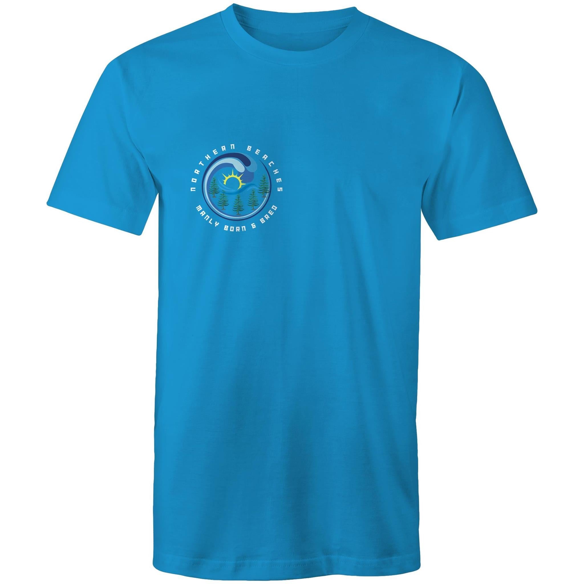 Manly Born n Bred Northern Beaches Sydney Australia Printed Logo T-Shirt Ogo Merch