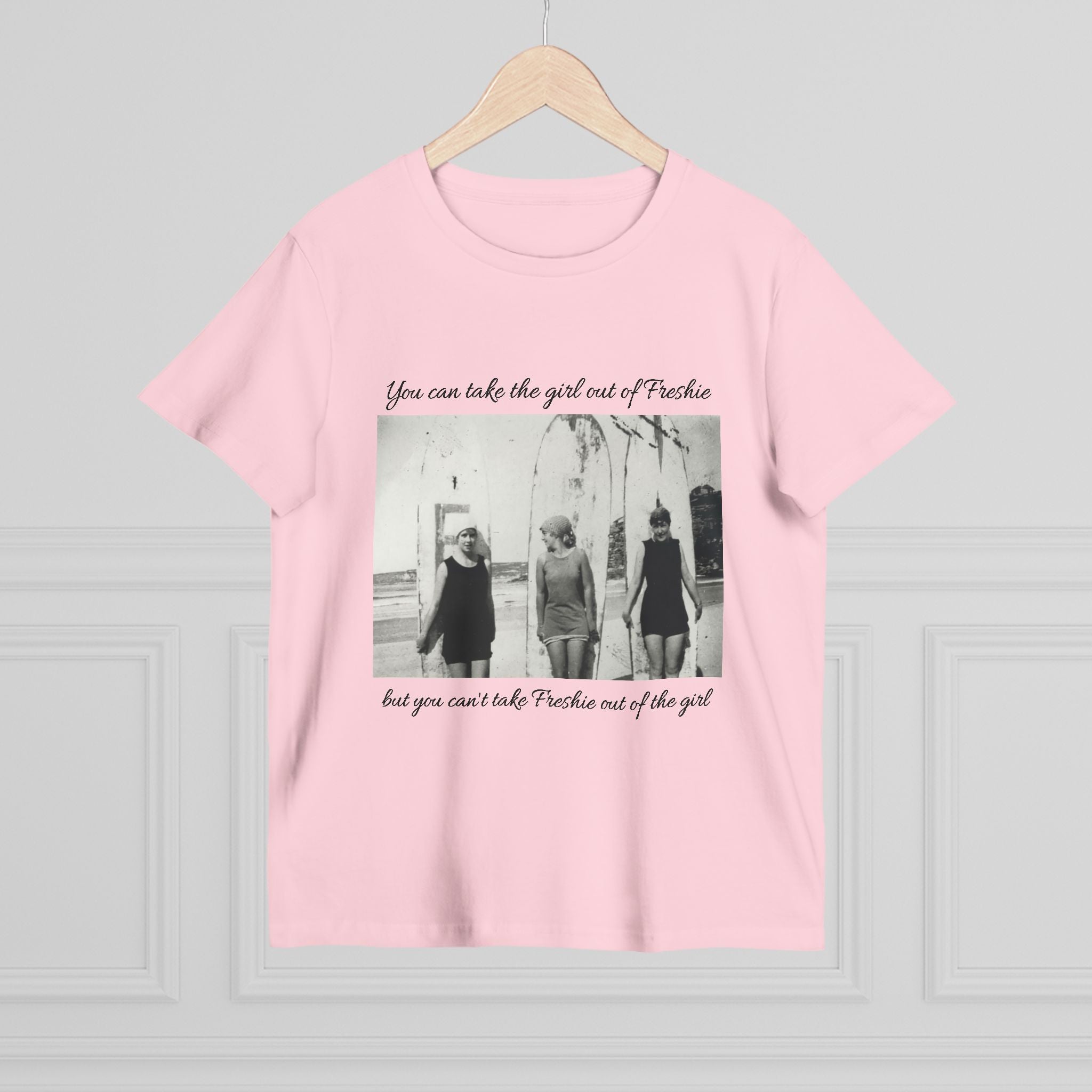 Vintage Women’s Maple Tee - ‘You Can Take the Girl Out of Freshie’ Graphic T-Shirt 