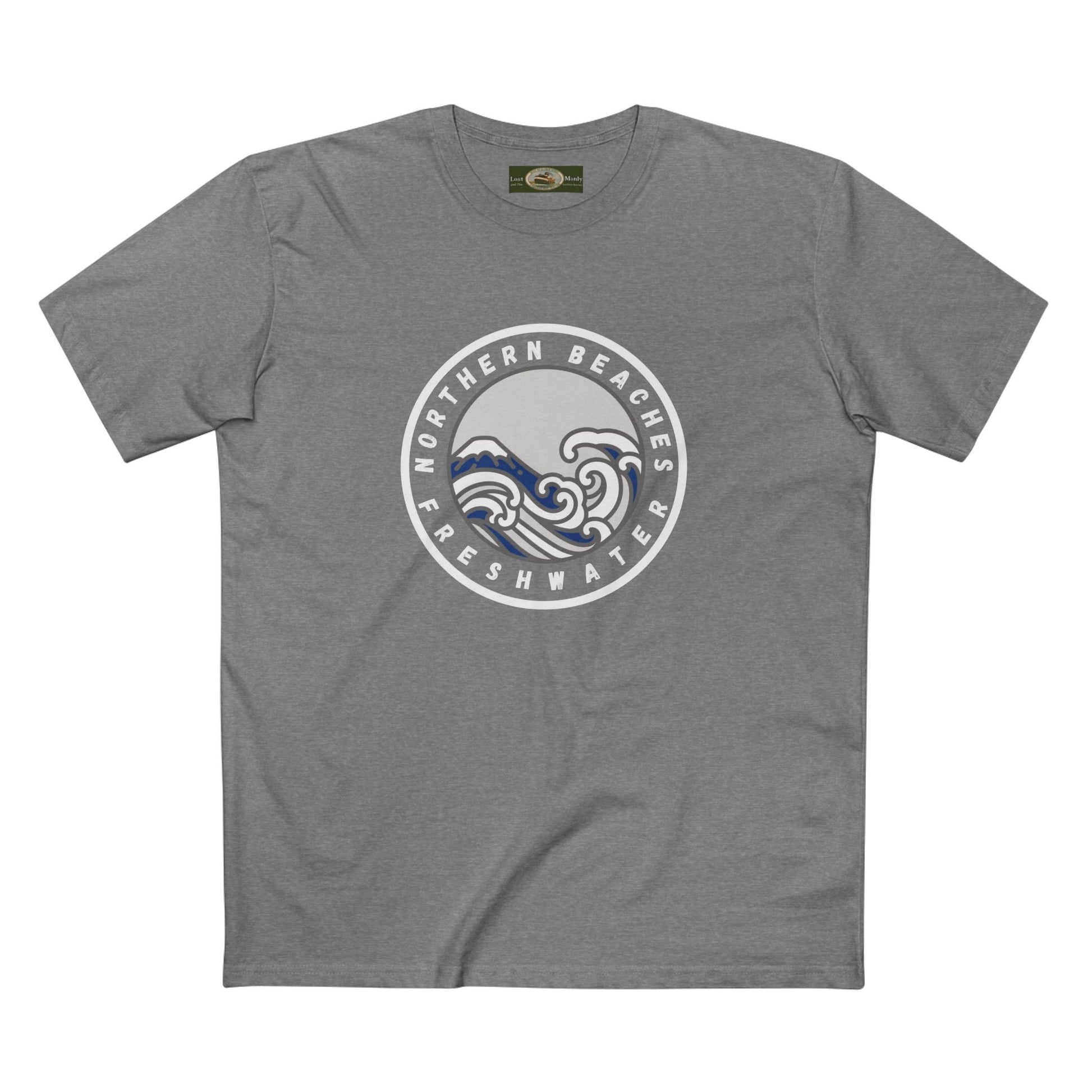 Northern Beaches 'Freshwater' Cotton Tee — Custom Logo Adult T-Shirt 
