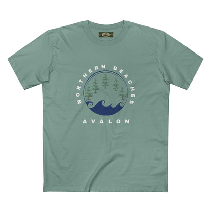 Lost Manly original Avalon Custom Logo edition T-Shirt - Lost Manly Shop