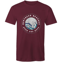 Northern Beaches Born and Bred custom logo printed on AS Colour Staple - Mens T-Shirt 