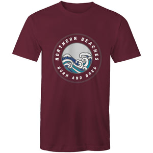 Northern Beaches Born and Bred custom logo printed on AS Colour Staple - Mens T-Shirt 